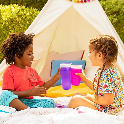 Munchkin It's a Miracle! Gift Set, Includes 10oz & 14oz Miracle 360 Cup, Pink/Purple by AmazonUs/MUNO9