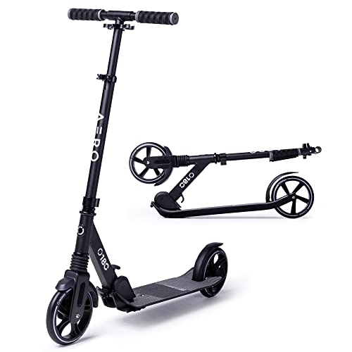 Aero Big Wheels Kick Scooter for Kids 8 Years Old, Teens 12 Years and up, Youth and Adults. Commuter Scooters with Shock Absorption, Lightweight, Foldable and Height Adjustable. from Zhejiang Hengle Sports & Leisure Co.,Ltd.