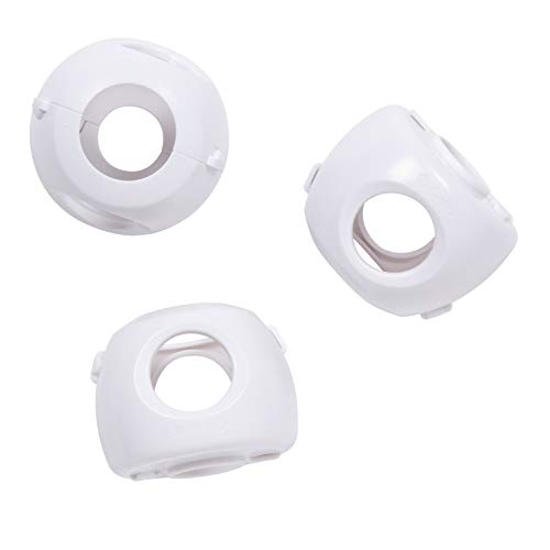 Safety 1st Parent Grip Door Knob Covers, White, One Size (Pack of 3) from AmazonUs/DORJ9