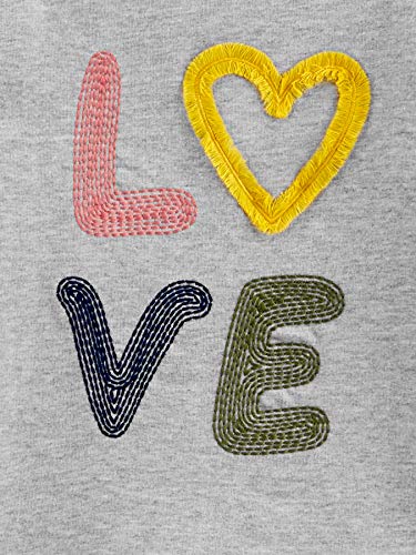 Simple Joys by Carter's Toddler Girls' 4-Piece Long-Sleeve Shirts and Pants Playwear Set, Floral/Love, 3T from Carter's Simple Joys - Private Label