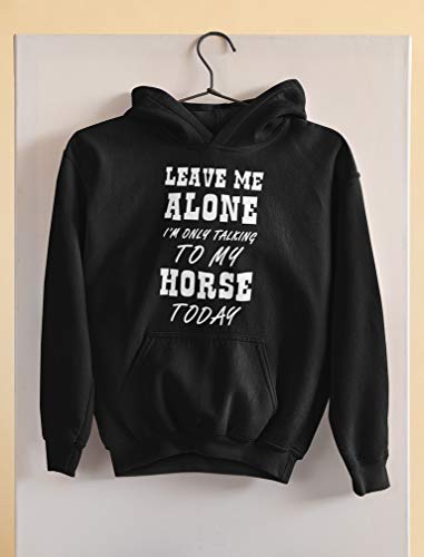 Gift For Girls Who Love Horses Girl Teen Women Horse Lovers Hoodie Large Blue by 