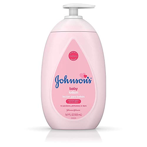 Johnson's Moisturizing Pink Baby Lotion with Coconut Oil, Hypoallergenic, 16.9 fl. oz (Pack of 3) from Johnson & Johnson - Ketotifen