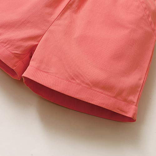 Toddler Baby Boy Clothes Button Down Shirt Boy Clothes Little Dinosaur Printed Baby Boy Outfits Shorts Set Summer Baby Boyâs Clothing 18-24 Months Red from 