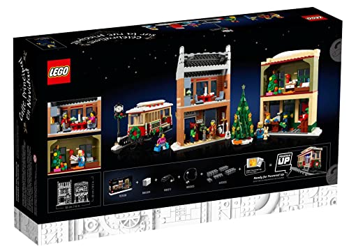 LEGO Christmas Holiday Main Street 10308 Building Toy Set for Girls Boys and Kid Age 8+ (1514Pieces) from LEGO