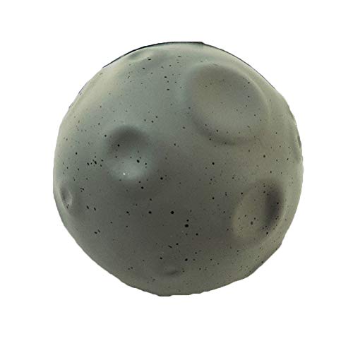 NOVELTY GIANT WWW.NOVELTYGIANT.COM Earth & Moon Squeeze Balls 3 inch Globe Stress Relief Ball Soft Foam Toy for Finger Exercise School Office Party Favors from Novelty Giant