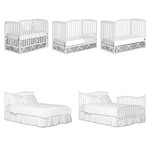 Dream On Me Nursery Essentials Bundle of Dream On Me Chelsea 5-in-1 Convertible Crib, Dream On Me Ashton Changing-Table, with a Dream On Me Twilight 5â 88 Coil Inner Spring Crib and Toddler Mattress from Dream On Me