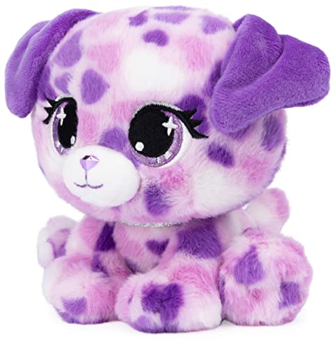 GUND P.Lushes Pets Gem Stars Collection, Callie LaâPooch Puppy Stuffed Animal, Purple/Pink, 6â by Spin Master