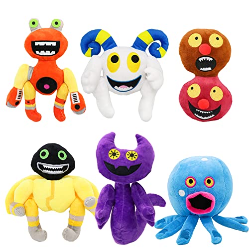 My Singing Monsters Plush,Wubbox Plush Toy Game Plushies Toy Dolls,Soft and Cuddly Monster Toy for Kids and Fans of The Game from TMFSO
