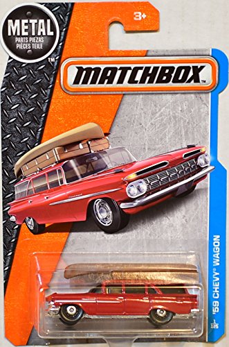Matchbox 2017 Metal Parts Piezas '59 Chevy Wagon, Red from m a t c h b o x