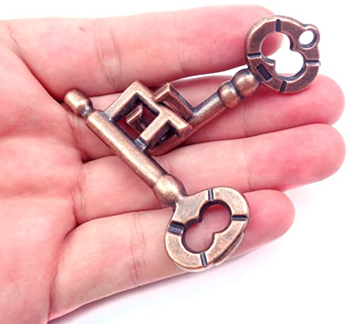 MAGIKON Traditional Brain Teaser, Classical Puzzle Magic Toy (Keys) by MAGIKON
