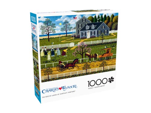 Buffalo Games - Charles Wysocki - The Boccie Ladies of Martha's Vineyard - 1000 Piece Jigsaw Puzzle from Buffalo Games