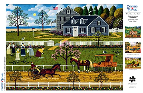Buffalo Games - Charles Wysocki - The Boccie Ladies of Martha's Vineyard - 1000 Piece Jigsaw Puzzle from Buffalo Games