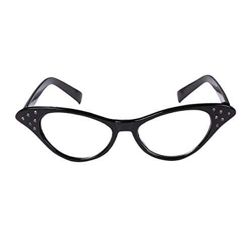 Nuehoryu 50s Costumes for Girls 50s Poodle Cutie Costume with Polka-Dot Printed Scarf (Pink, 6-8 Years) by 