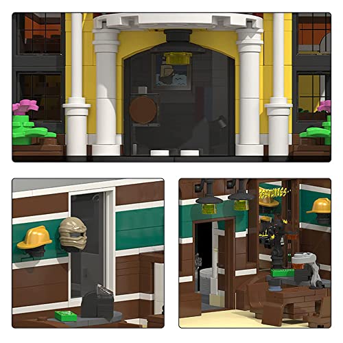 MISINI Jie Star 89131 Clothing Store House Building Kit, 3065Pcs/MOC Street View Building Block Set, Big Modular Bricks House Model Set, Awesome Building Toys Gift for Adults and Kid, New 2023 from Shenzhenshifutongweikejiyouxiangongsi