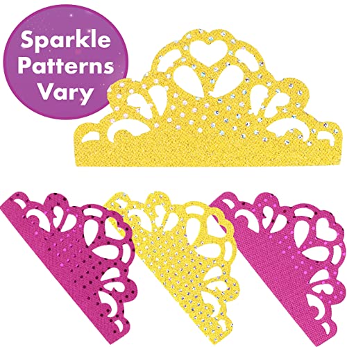 Craft Kit for Girls + 2 Princess Crowns to Decorate, Arts and Crafts for Girls Ages 6-8, Girls Crafts for Kids Ages 8-12, Girls Toys 4 5 7 Year Old Girl Gifts Birthday 9 10 11 Kids Craft Supplies Set from Carl & Kay Supply Co.