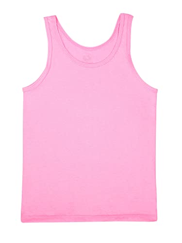 Fruit of the Loom Girls' Big Cotton Undershirts, 5 Pack - Tank - Assorted Colors, Small from Fruit of the Loom