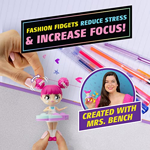 Fashion Fidgets Sensory Toy Dolls â Push Pop Fidget Toy Pack of 2 â Anxiety and Stress Relief for Kids by WowWee