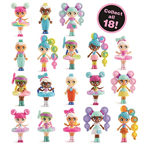 Fashion Fidgets Sensory Toy Dolls â Push Pop Fidget Toy Pack of 2 â Anxiety and Stress Relief for Kids by WowWee