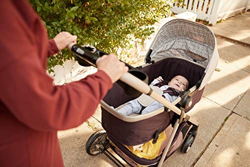 Safety 1st Deluxe Grow and Go Flex 8-in-1 Travel System, 8 Easy Strolling Options, Each Mode can be Forward- or Rear-Facing, High Street from Dorel Juvenile Group
