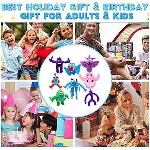 Lesome 8PCS Garten of Banban Plush,10 inches Garden of Ban Ban Plushies Toys,Soft Monster Horror Stuffed Figure Doll for Fans Gift,Soft Stuffed Animal Figure Doll for Kids and Adult by Lesome