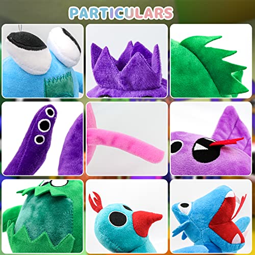 Lesome 8PCS Garten of Banban Plush,10 inches Garden of Ban Ban Plushies Toys,Soft Monster Horror Stuffed Figure Doll for Fans Gift,Soft Stuffed Animal Figure Doll for Kids and Adult by Lesome