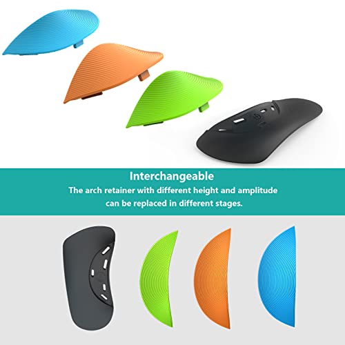 rorpove Plantar Fasciitis Relief Arch Support Insoles for Women and Men Flat Foot and High Arch Support Shoe Inserts & Insoles Relieve Back Hip Leg Knee Waist and Foot Pain Improve Body Balance from rorpove