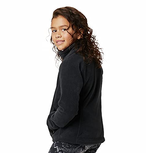 Columbia Baby Girls Benton Springs Fleece Jacket, Black, Small from Columbia Girls 7-16