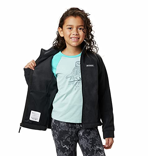 Columbia Baby Girls Benton Springs Fleece Jacket, Black, Small from Columbia Girls 7-16