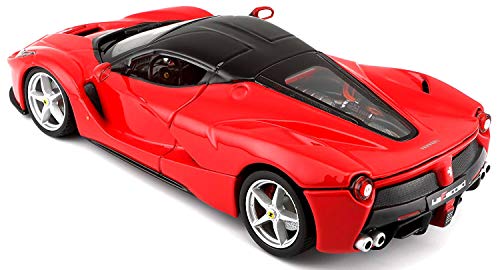 Bburago Ferrari Race and Play LaFerrari 1/24 Scale Diecast Model Vehicle Red by Burago