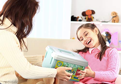 Play Brainy Magnetic Toy Cars Set for Boys and Girls - Brilliant Educational Toys for Toddlers and Preschoolers - Montessori Toy is Load of Fun & Helps with Developmental Skills - 42 Piece Set by Goods And More Corp