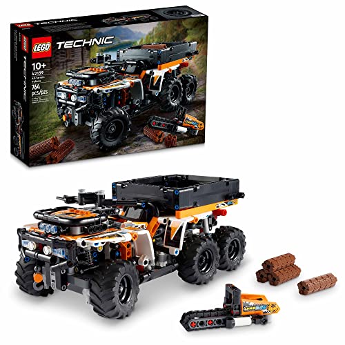 LEGO Technic All-Terrain Vehicle 42139 Model Building Kit; Build and Explore a Detailed ATV Model; Packed with Features and Accessories for Role-Play Fun; for Ages 10+ (764 Pieces) by LEGO