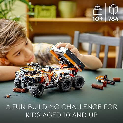 LEGO Technic All-Terrain Vehicle 42139 Model Building Kit; Build and Explore a Detailed ATV Model; Packed with Features and Accessories for Role-Play Fun; for Ages 10+ (764 Pieces) by LEGO