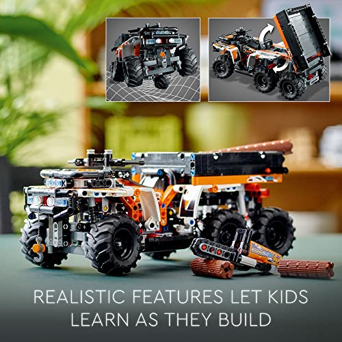 LEGO Technic All-Terrain Vehicle 42139 Model Building Kit; Build and Explore a Detailed ATV Model; Packed with Features and Accessories for Role-Play Fun; for Ages 10+ (764 Pieces) by LEGO