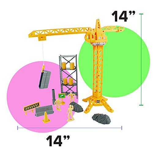 Boley 100-Piece Construction Project and Vehicles Play Set - Variety Pack of Construction Toys Cars Vehicles and Playset Toy Accessories for Boys, Girls, and Toddler Builders by Boley