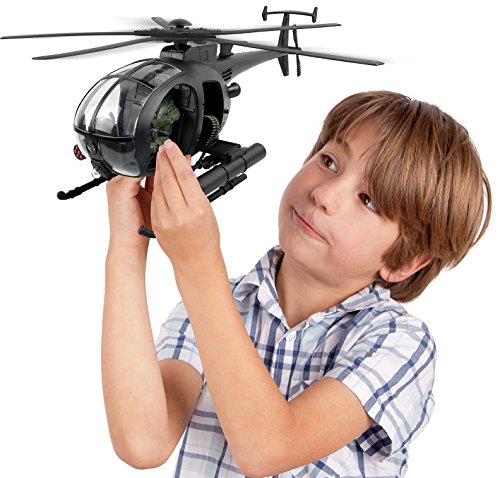Click Nâ Play Military Attack Combat Helicopter 20 Piece Play Set with Accessories. by Click N" Play