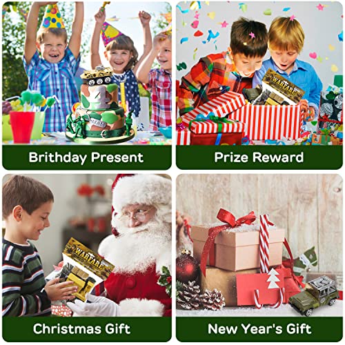 TOY Life Plastic Army Men Plus Die Cast Military Toy Vehicles Play Set | 95pc Piece Army Toys Gift Set for Boys | Includes Toy Soldiers Army Base Toy Props Plus 4 Diecast Military Toy Vehicles by Toy Life