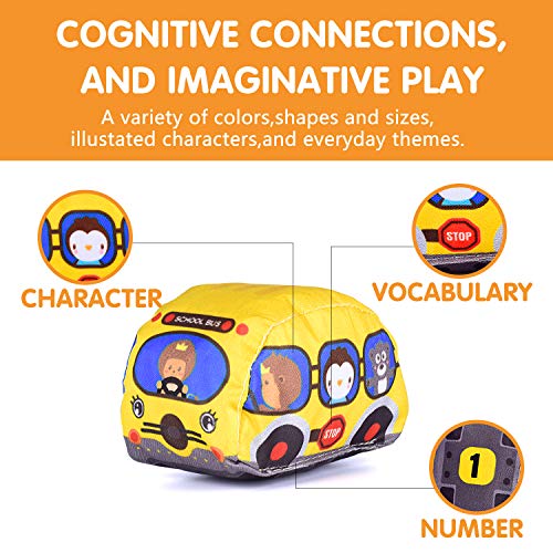 Soft Car Toy Set with Play Mat for 1 Year Old Baby,Toddlers,Boys and Girls ( 9 Vehicle and a Play mat/Storage Bag) | Baby Toys 12-18 Months| Toys for 1 Year Old boy from Titain Creations