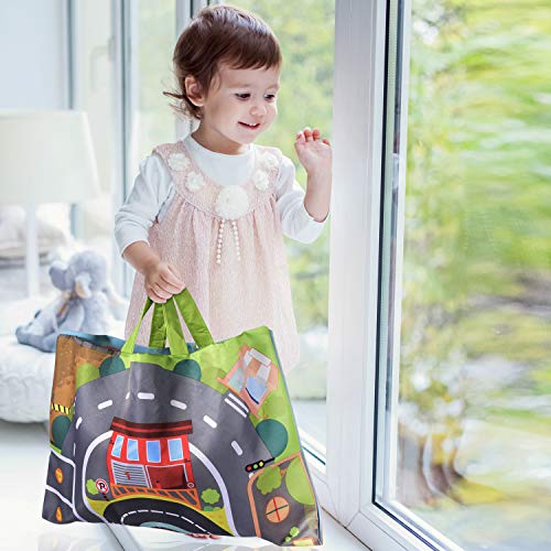 Soft Car Toy Set with Play Mat for 1 Year Old Baby,Toddlers,Boys and Girls ( 9 Vehicle and a Play mat/Storage Bag) | Baby Toys 12-18 Months| Toys for 1 Year Old boy from Titain Creations