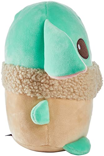 Star Wars Cuutopia 10-inch Grogu Plush, Soft Rounded Pillow Doll Inspired The Mandalorian âThe Childâ Character, Collectible Gift for Kids & Fans Ages 3 Years Old & Up by Mattel