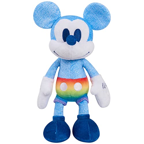 Just Play Disney Standard Pride Small Plush â Mickey Mouse,, Kids Toys for Ages 2 Up, Amazon Exclusive from Just Play
