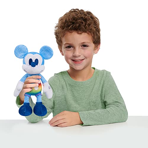 Just Play Disney Standard Pride Small Plush â Mickey Mouse,, Kids Toys for Ages 2 Up, Amazon Exclusive from Just Play