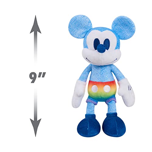Just Play Disney Standard Pride Small Plush â Mickey Mouse,, Kids Toys for Ages 2 Up, Amazon Exclusive from Just Play