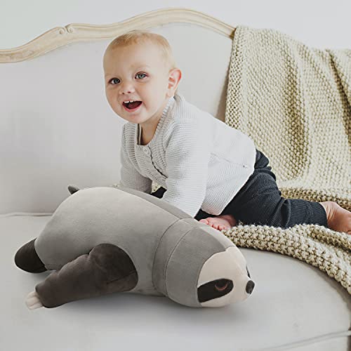Niuniu Daddy 18â Sloth Stuffed Animal Large Not Weighted - Cute Plushies for Kids, Teens - Kawaii Sloth Plush - Squishy Soft Hugging Body Pillow - Gift for Birthday, Christmas - Machine Washable from Manufacturer Hangzhou Tianqu Trade Co.,Ltd