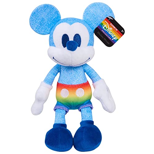 Just Play Disney Standard Pride Small Plush â Mickey Mouse,, Kids Toys for Ages 2 Up, Amazon Exclusive from Just Play