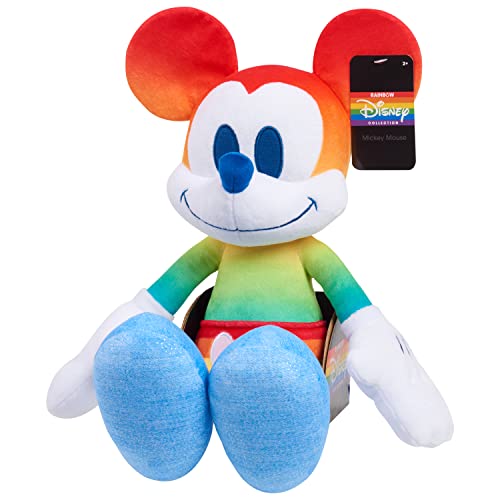 Just Play Disney Pride Large Plush â Mickey Mouse,, Kids Toys for Ages 2 Up, Amazon Exclusive from Just Play