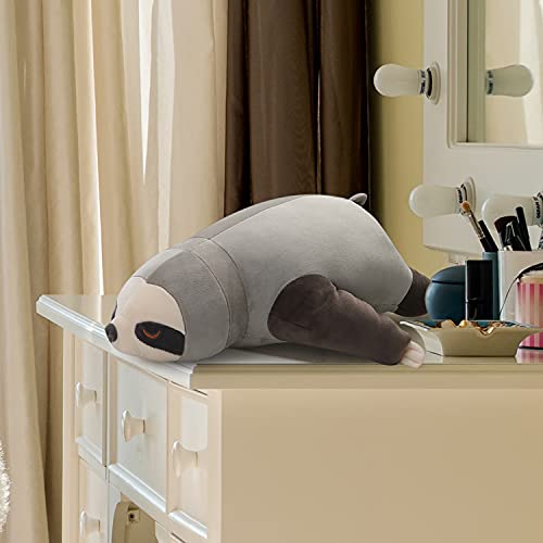 Niuniu Daddy 18â Sloth Stuffed Animal Large Not Weighted - Cute Plushies for Kids, Teens - Kawaii Sloth Plush - Squishy Soft Hugging Body Pillow - Gift for Birthday, Christmas - Machine Washable from Manufacturer Hangzhou Tianqu Trade Co.,Ltd