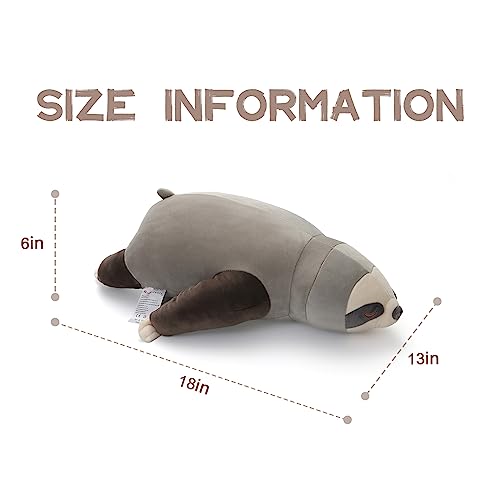 Niuniu Daddy 18â Sloth Stuffed Animal Large Not Weighted - Cute Plushies for Kids, Teens - Kawaii Sloth Plush - Squishy Soft Hugging Body Pillow - Gift for Birthday, Christmas - Machine Washable from Manufacturer Hangzhou Tianqu Trade Co.,Ltd