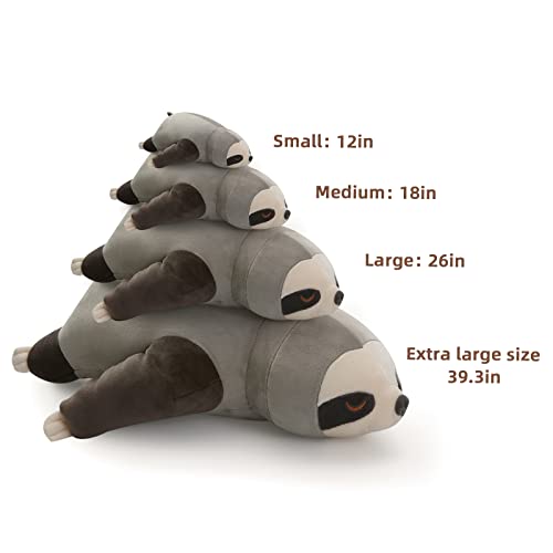 Niuniu Daddy 18â Sloth Stuffed Animal Large Not Weighted - Cute Plushies for Kids, Teens - Kawaii Sloth Plush - Squishy Soft Hugging Body Pillow - Gift for Birthday, Christmas - Machine Washable from Manufacturer Hangzhou Tianqu Trade Co.,Ltd