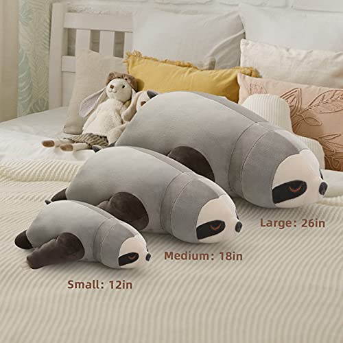 Niuniu Daddy 18â Sloth Stuffed Animal Large Not Weighted - Cute Plushies for Kids, Teens - Kawaii Sloth Plush - Squishy Soft Hugging Body Pillow - Gift for Birthday, Christmas - Machine Washable from Manufacturer Hangzhou Tianqu Trade Co.,Ltd