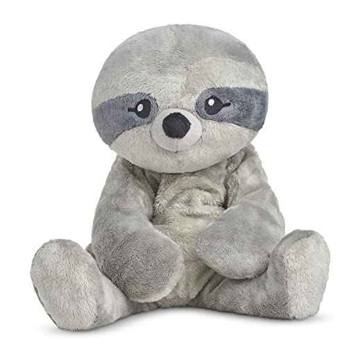 Hugimals Weighted Stuffed Animal for Kids and Adults to Lower Stress - Sam Soothing Plush Sloth from Hugimals